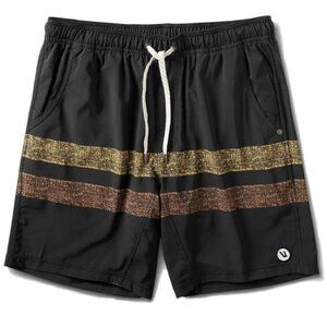 VUORI Kore Shorts in Brown Canyon Texture Athleisure Workout Gorpcore Gym Size L